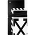 Black and White Geometric Shapes PS5 Pro Console Skin