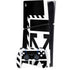 Black and White Geometric Shapes PlayStation PS5 Skins