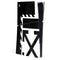 Black and White Geometric Shapes PS5 Slim Digital Edition Console Skin