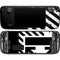 Black and White Geometric Shapes Steam Deck Handheld Gaming Computer OLED Skin
