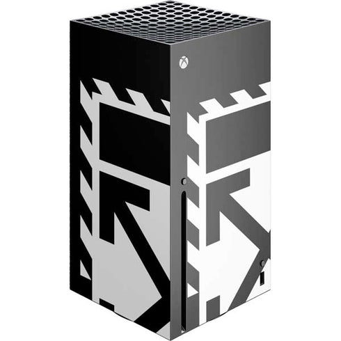 Black and White Geometric Shapes Xbox Series X Skins