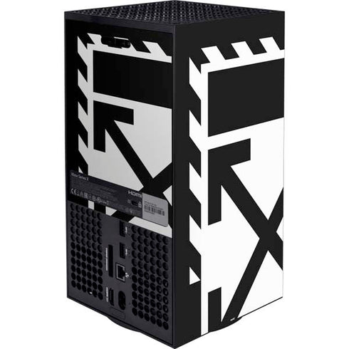Black and White Geometric Shapes XBox Series X Digital Edition Bundle Skin