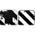 Black and White Geometric Stripes Nintendo Skins