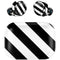 Black and White Geometric Stripes Amazon Echo Buds Skin