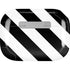 Black and White Geometric Stripes AirPods Skins