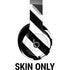 Black and White Geometric Stripes Beats Solo 4 Wireless Headphones Skin