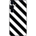 Black and White Geometric Stripes Galaxy A16 5G Skin