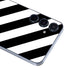 Black and White Geometric Stripes Galaxy A55 5G Skin