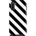 Black and White Geometric Stripes Galaxy Cases