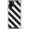 Black and White Geometric Stripes Galaxy S23 Ultra Clear Case