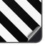 Black and White Geometric Stripes Galaxy S24 Skin