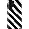 Black and White Geometric Stripes Galaxy S25 Ultra Impact Case