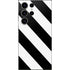 Black and White Geometric Stripes Galaxy S24 Ultra Skin