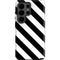 Black and White Geometric Stripes Galaxy S26 Ultra Impact Case