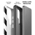Black and White Geometric Stripes Galaxy S26 Ultra Impact Case