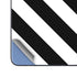 Black and White Geometric Stripes Galaxy Z Fold5 5G Skin