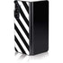 Black and White Geometric Stripes Galaxy Z Fold5 5G Skin