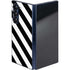 Black and White Geometric Stripes Galaxy Z Fold6 Skin