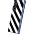 Black and White Geometric Stripes Galaxy Z Fold6 Skin