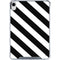 Black and White Geometric Stripes iPad 11th Gen (2025) Clear Case