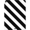 Black and White Geometric Stripes Apple iPad Air Skin