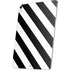 Black and White Geometric Stripes Apple iPad Air Skin
