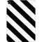 Black and White Geometric Stripes Apple iPad Mini Skin