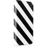 Black and White Geometric Stripes iPhone 15 Pro Max Folio Case