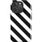 Black and White Geometric Stripes iPhone 16 Pro Max Impact Case