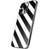 Black and White Geometric Stripes iPhone 16 Pro Max Skin