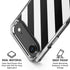 Black and White Geometric Stripes iPhone 17 Air Clear Case