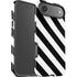 Black and White Geometric Stripes iPhone 17 Air Impact Case