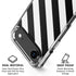 Black and White Geometric Stripes iPhone 17 Air MagSafe Case
