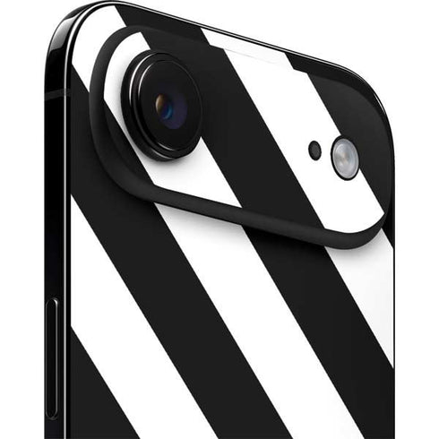 Black and White Geometric Stripes iPhone 17 Air Skin