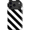 Black and White Geometric Stripes iPhone 17 Pro Magsafe Impact Case