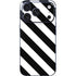 Black and White Geometric Stripes iPhone 17 Pro Max Skin