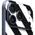 Black and White Geometric Stripes iPhone 17 Pro Skin