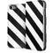 Black and White Geometric Stripes iPhone 7 Folio Case