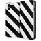 Black and White Geometric Stripes iPhone 8 Folio Case