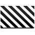 Black and White Geometric Stripes Dell Latitude Skin