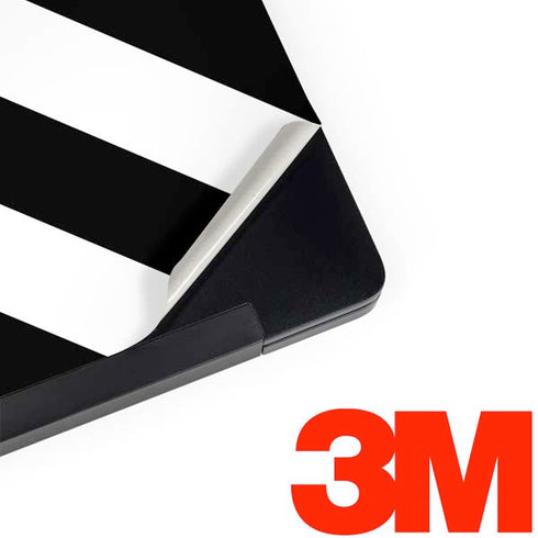 Black and White Geometric Stripes Dell Latitude Skin