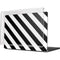 Black and White Geometric Stripes MacBook Pro 14in (2021-24) Case plus Skin