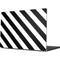 Black and White Geometric Stripes Apple MacBook Pro 14-inch Skin