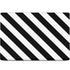 Black and White Geometric Stripes MacBook Skins