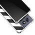 Black and White Geometric Stripes Moto G Play 5G (2025) Clear Case