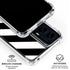 Black and White Geometric Stripes Moto G Power 5G (2024) Clear Case