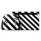Black and White Geometric Stripes Nintendo Switch 2 (2025) with Joy-Con Skin