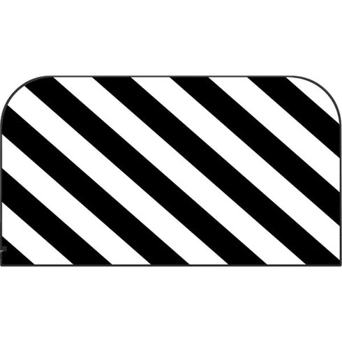 Black and White Geometric Stripes Nintendo Switch 2 (2025) with Joy-Con Skin