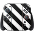 Black and White Geometric Stripes Nintendo Skins