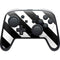 Black and White Geometric Stripes Nintendo Skins